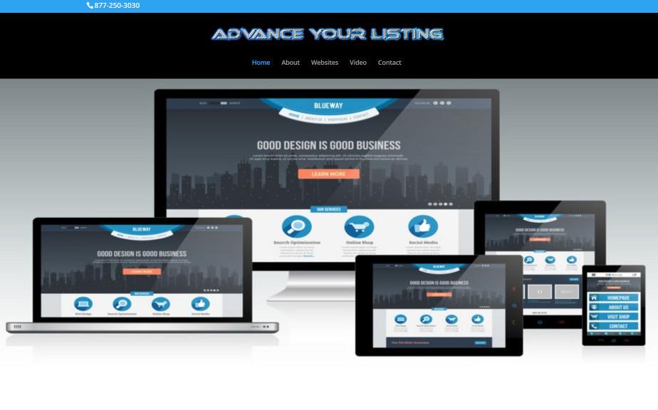 ayl websites - advance your listing